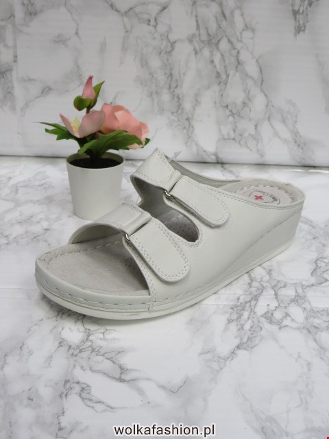 Klapki Damskie 0017 WHITE 36-42