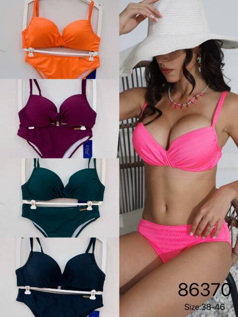 Strój kąpielowy dwuczęściowy 86370 1 kolor 38-46 1