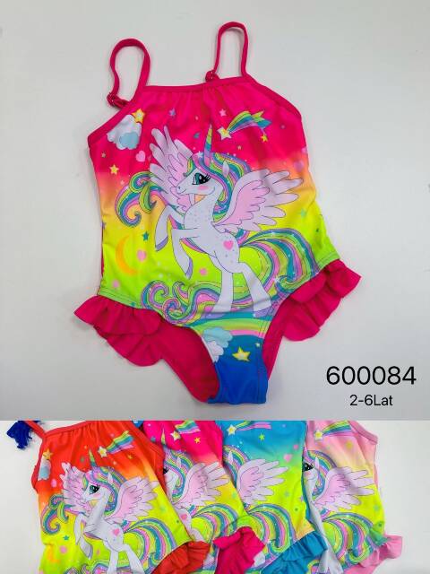 Strój kąpielowy dziewczęcy 600084 1 kolor 2-6 1