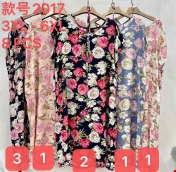 Sukienka damskie china 2017 Mix kolor 3XL-6XL