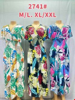 Sukienka damskie china 2741 Mix kolor M-2XL