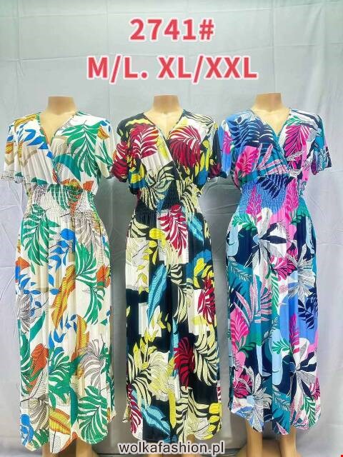 Sukienka damskie china 2741 Mix kolor M-2XL 1