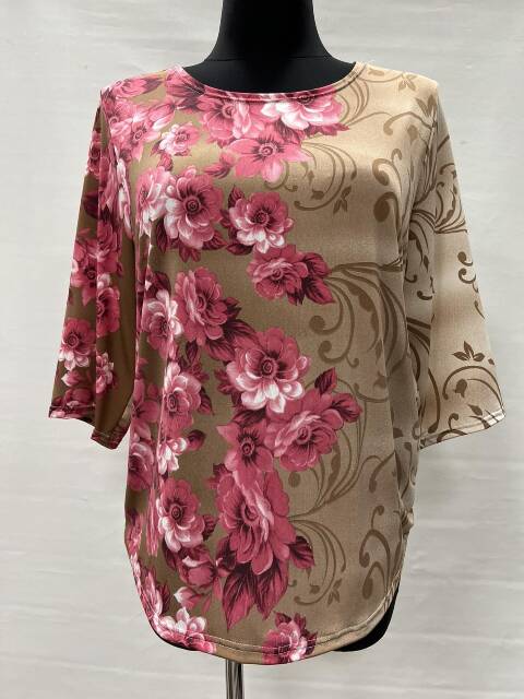 Bluzka damskie 2140 1 kolor 44-54 (towar polskie)