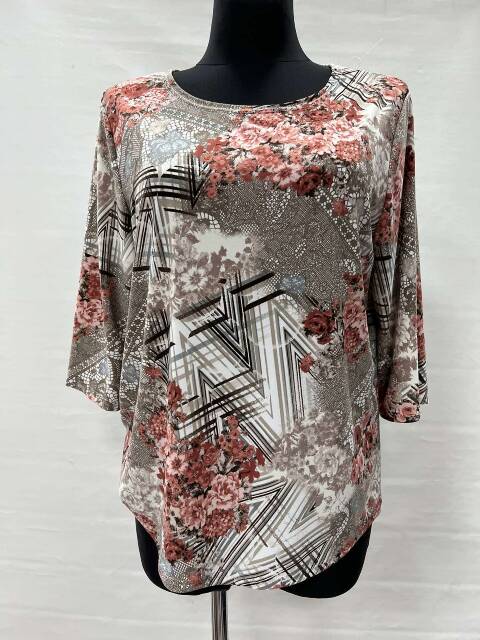 Bluzka damskie 2144 1 kolor 44-54 (towar polskie)