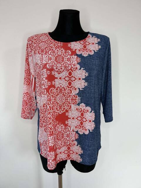 Bluzka damskie 2643 1 kolor 44-54 (towar polskie)