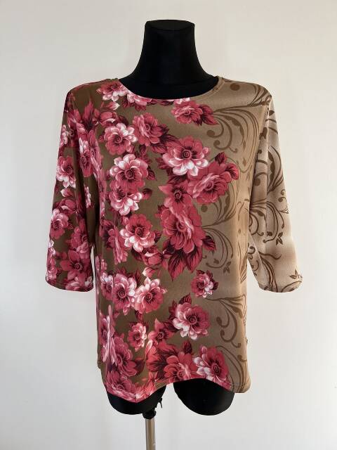 Bluzka damskie 2649 1 kolor 44-54 (towar polskie)