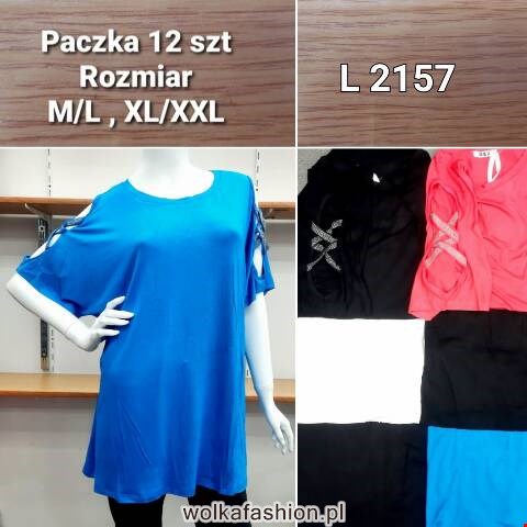 Bluzka damskie L2157 Mix kolor M-2XL