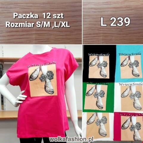 Bluzka damskie L239 Mix kolor S/M-L/XL