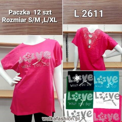 Bluzka damskie L2611 Mix kolor S/M-L/XL