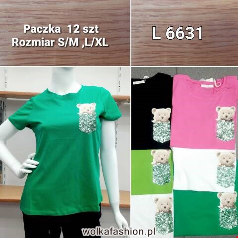 Bluzka damskie L6631 Mix kolor S/M-L/XL