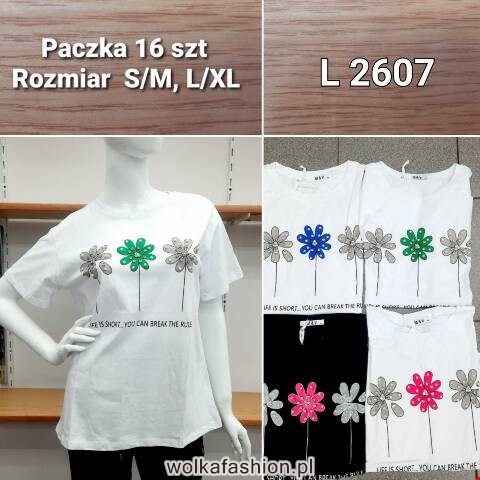Bluzka damskie L2607 Mix kolor S/M-L/XL