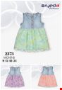 Sukienka dziewczęca 2373 Mix 3 kolor 9-24 (towar tureckie) 1