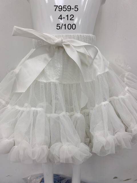 Spódnica dziewczęca 7959-5 1 kolor 4-12