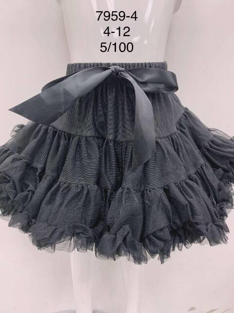 Spódnica dziewczęca 7959-3 1 kolor 4-12 1