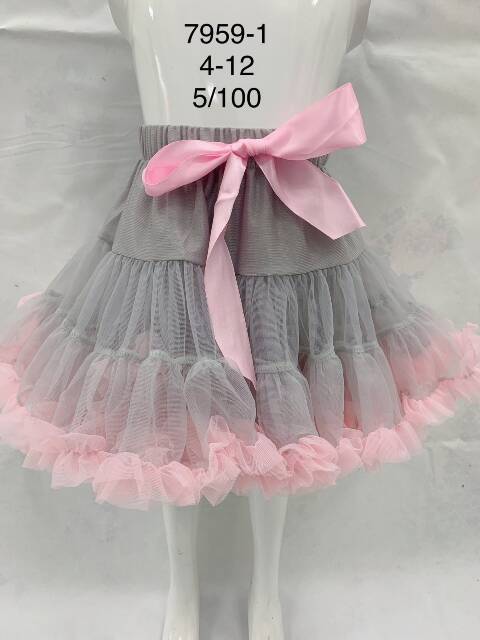 Spódnica dziewczęca 7959-1 1 kolor 4-12 1