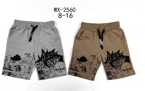 Spodenki chłopięce WX-2560 Mix kolor 8-16