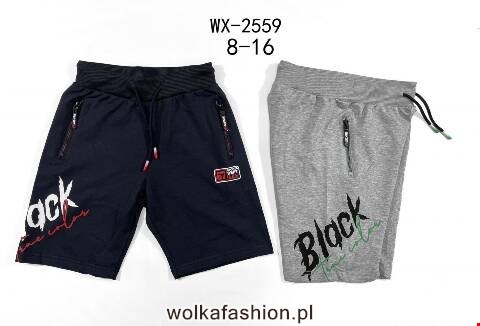 Spodenki chłopięce WX-2559 Mix kolor 8-16