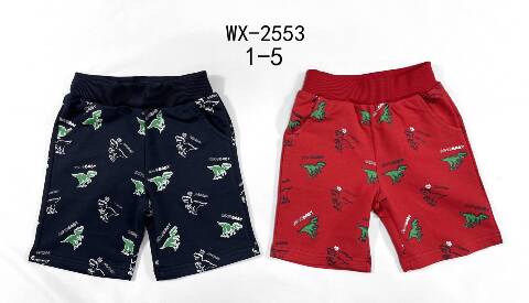 Spodenki chłopięce WX-2553 Mix kolor 1-5 1