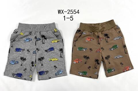 Spodenki chłopięce WX-2554 Mix kolor 1-5 1