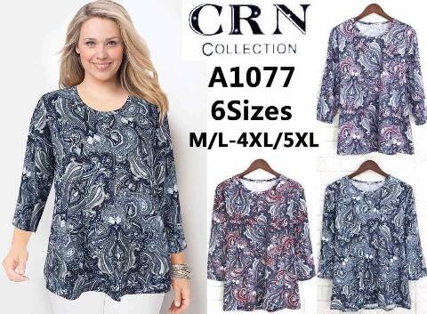 Bluzka damska China A1077 Mix kolor M/L-4XL/5XL 1