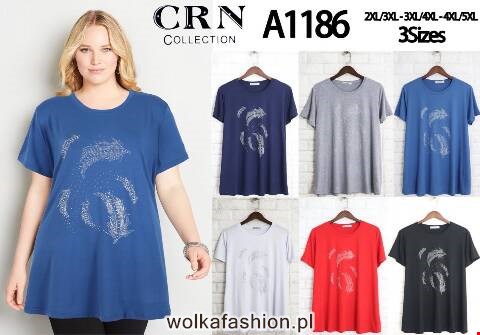 Tunika damska China A1186 Mix kolor 2XL/3XL-4XL/5XL