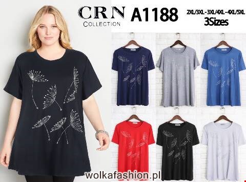 Tunika damska China A1188 Mix kolor 2XL/3XL-4XL/5XL