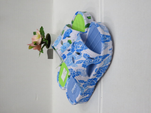 Klapki Damskie 123 L.BLUE/BL/S.BLUE/FU/PURLE 36-41 MIX KOLOR 1