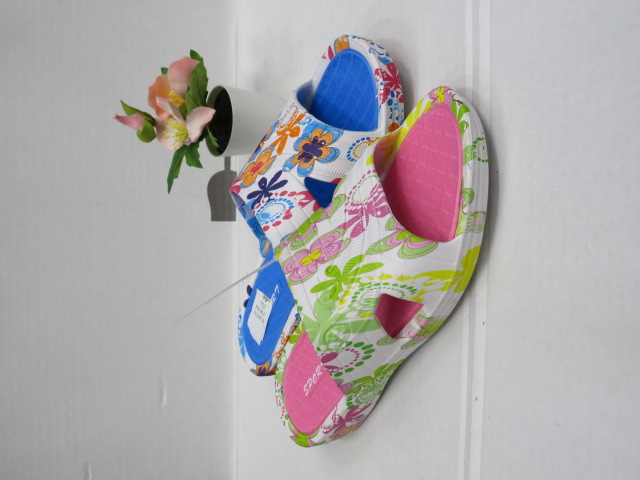 Klapki Damskie 7722 PINK/BLUE/FUX/PURPLE 37-42 MIX KOLOR 1