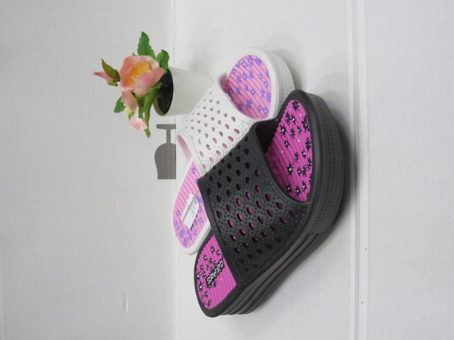 Klapki Damskie M212 BLACK/WHITE/BLUE/FUX 36-41 MIX KOLOR 1