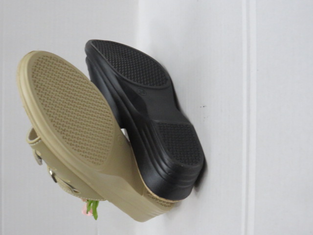 Klapki Damskie 2920 BLACK/WHITE/BEGIE 36-41 2