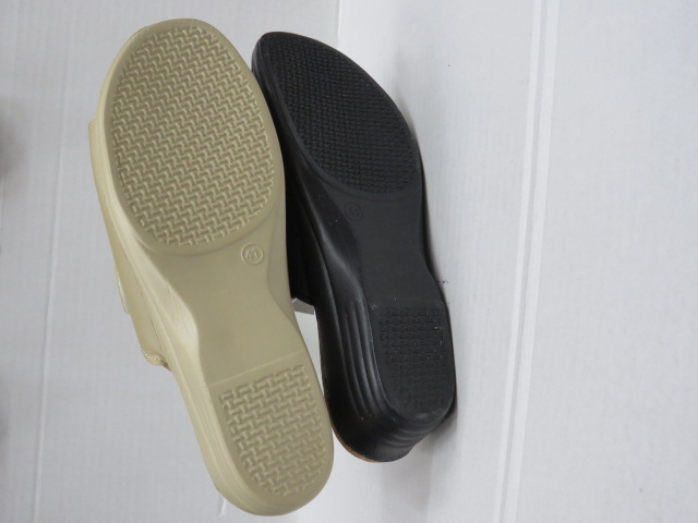 Klapki Damskie 2924 BLACK/WHITE/BEIGE 36-41 2