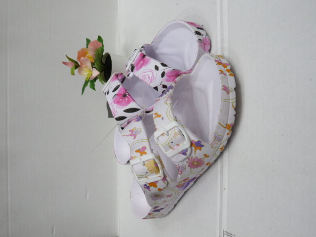 Klapki Damskie 9775 WHITE/BLUE/PUR/FU 37-42 MIX KOLOR 1