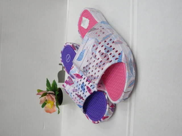 Klapki Damskie A0732 BLUE/PINK/L.BLUE/PU 37-42 MIX KOLOR