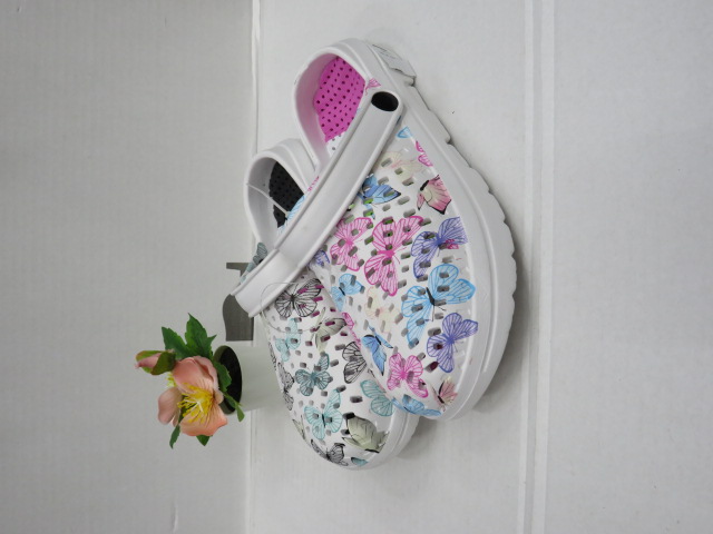 Klapki Damskie M211 BLACK/BLUE/PUR/FUX 37-42 MIX KOLOR