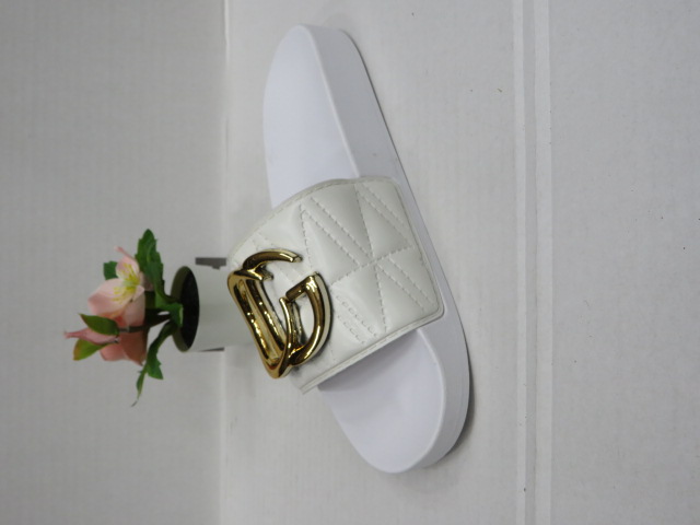 Klapki Damskie 3308-2 WHITE 37-41 1