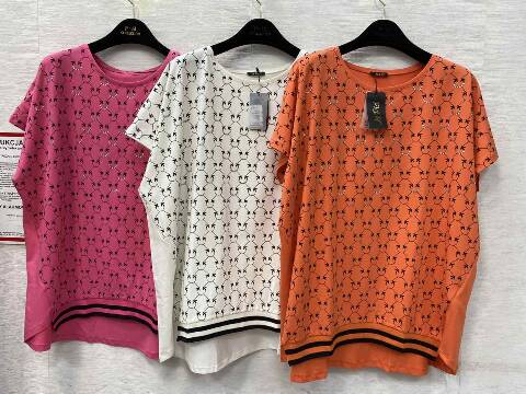 Bluzka damskie 3737 Mix kolor Standard