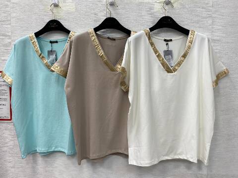 Bluzka damskie 3739 Mix kolor Standard