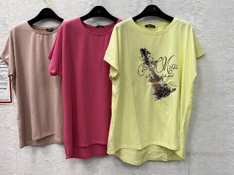 Bluzka damskie 3741 Mix kolor Standard