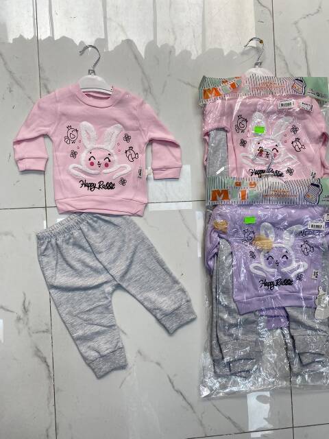 Komplet dziewczęcy 3973 1 kolor 2-5 1