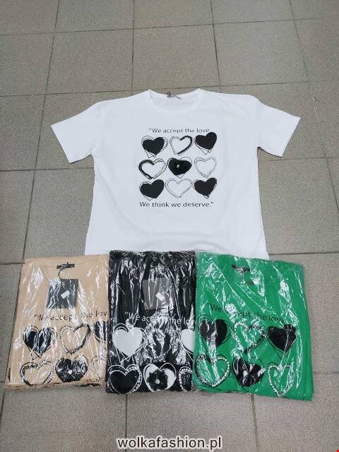 Bluzka damskie 4077 Mix 3 kolor S-L