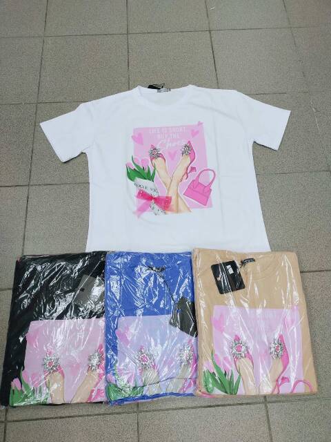 Bluzka damskie 4080 Mix 2 kolor S-L 1