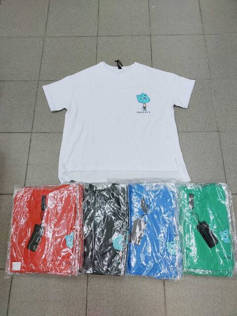 Bluzka damskie 4083 Mix 4 kolor S-L