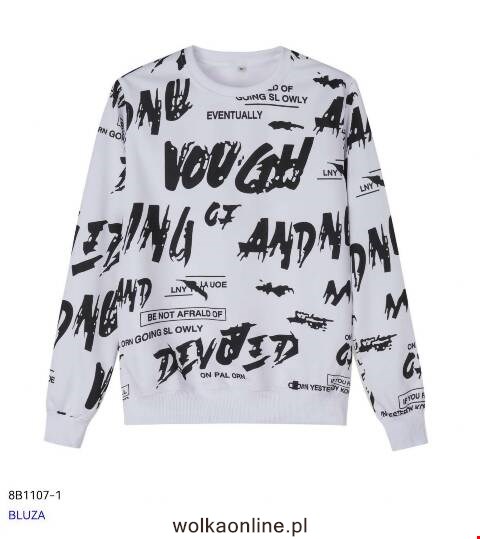 Bluza męskie 8B1107-1 1 kolor M-2XL 