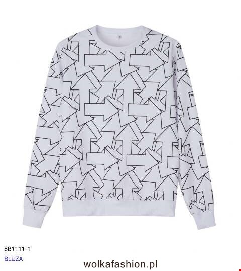 Bluza męskie 8B1111-1 1 kolor M-2XL 