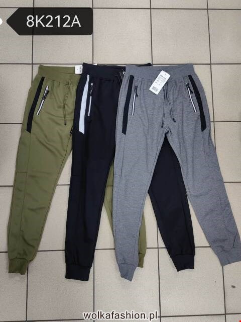 Spodnie dsesowe męskie china 8K212A Mix kolor M-2XL