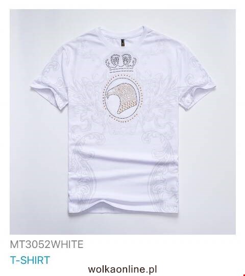 Bluzka męska china MT352WHITE 1 kolor M-2XL