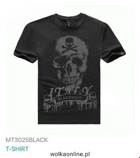 Bluzka męskie china MT3025BLACK 1 kolor M-2XL 