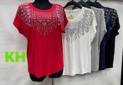 Bluzka damskie china 4354 Mix kolor L-3XL