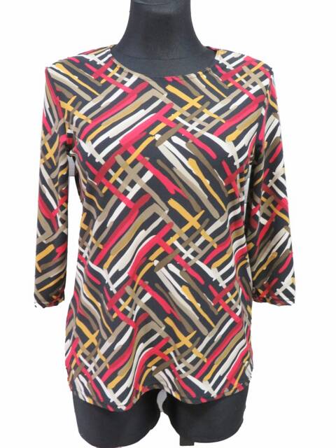 Bluzka damskie 6291 1 kolor L-4XL (towar polskie)