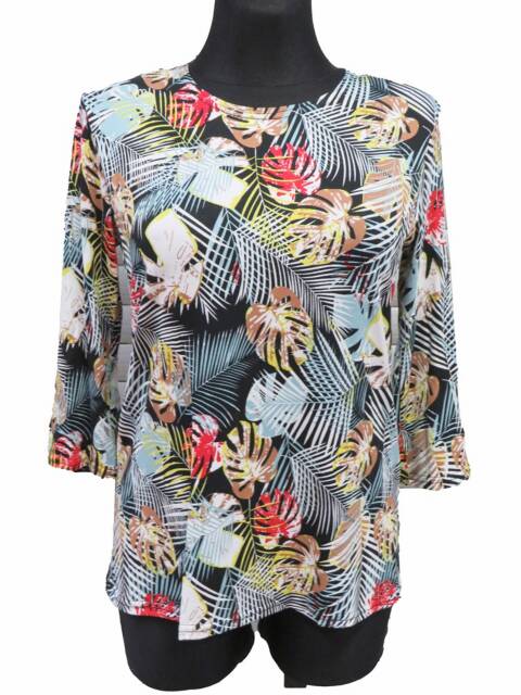 Bluzka  damskie 6293 1 kolor L-4XL (towar polskie)